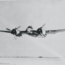 Bristol Beaufighter - a beat up fly past. Location and date unknown.