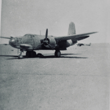 Boston aircraft May 1942 Wadi Natrun, Egypt where Ron Chapman was stationed.