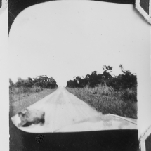 Road to town - Eshogbo, Nigeria. Likely 1942.